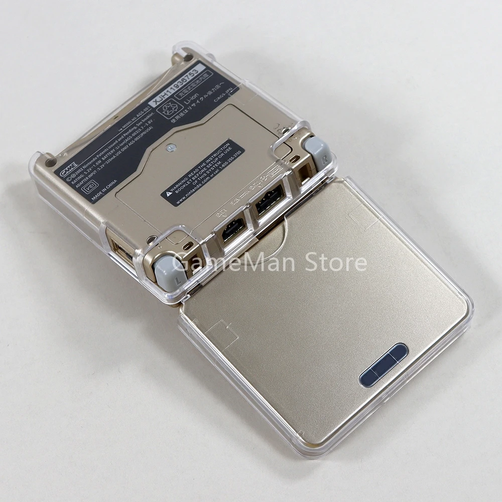 5 комплектов для игровой консоли Gameboy Advance SP Clear Crystal чехол для GBA SP, защитный корпус, чехол для игровой консоли