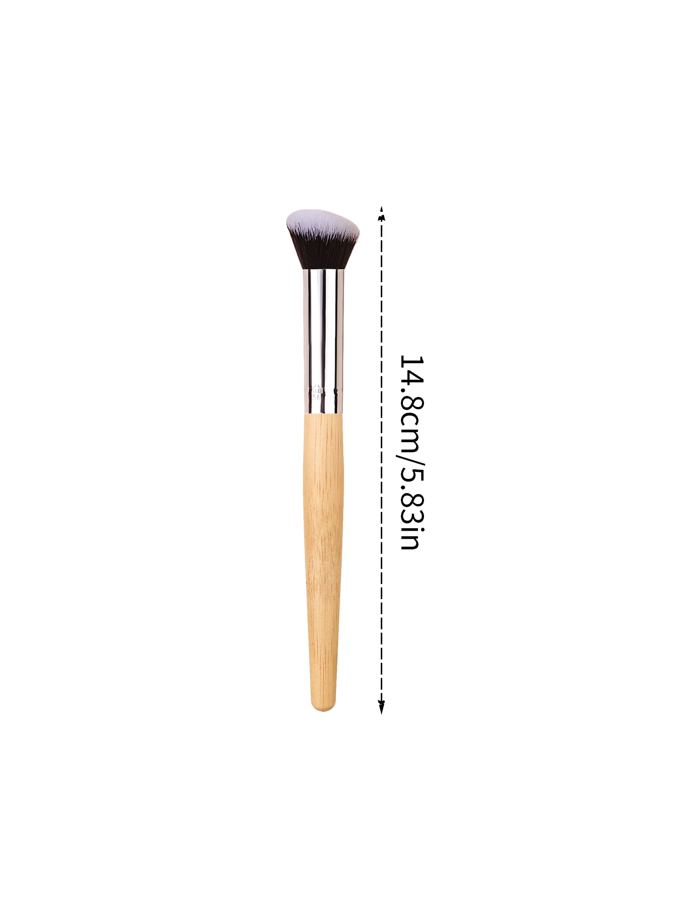 1 peça de pincel de maquiagem de alta qualidade, macio e angular, pincel corretivo, pincel de base, ferramentas de maquiagem facial multiuso