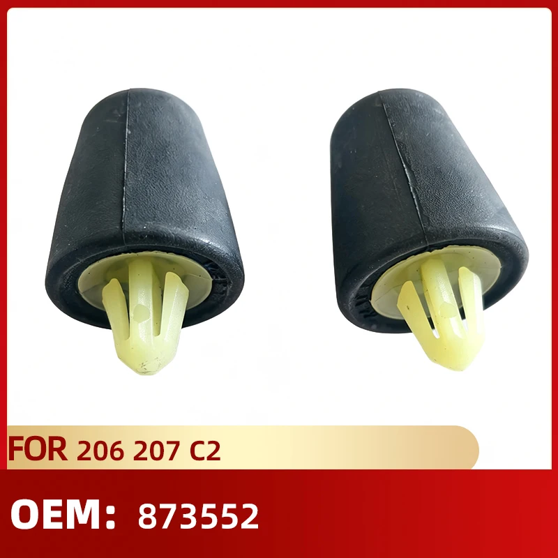 873552 Tailgate Rubber Bumper Stop For Citroen C2 Peugeot 206 207 Hatchback Rear Door Buffer Pad Replacement