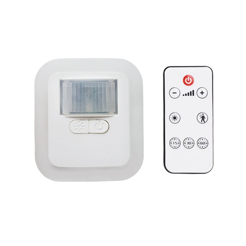 

Умный ночник с датчиком движения, с беспроводным дистанционным управлением, для лестничных коридоров, легко устанавливается и прост в использовании