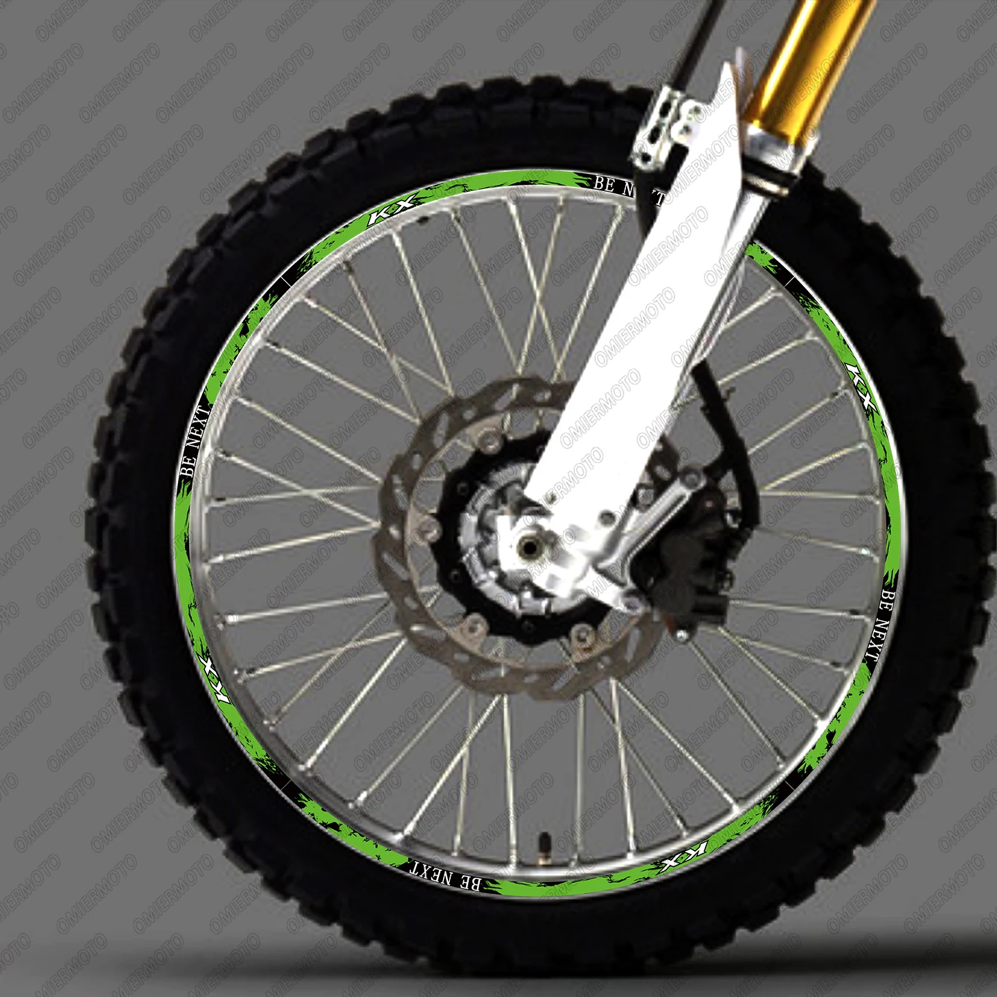 

Наклейки и декоративные наклейки на ступицы колес мотоцикла, светоотражающие, для KX450, KX250F, KX450F, 19 дюймов (передние), 17 дюймов (задние)