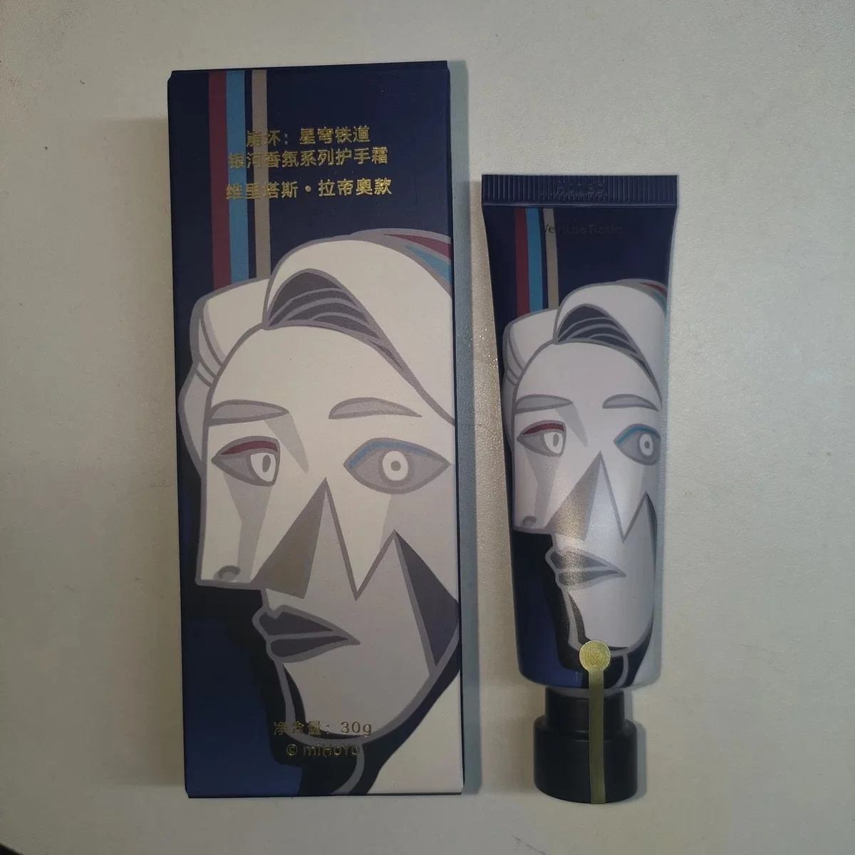 En Stock Original Honkai: Star Rail Acheron Ruanmei Dr. Ratio Feixiao crème pour les mains Lotion pour les mains soins de la peau Anime jeu jouet Ki