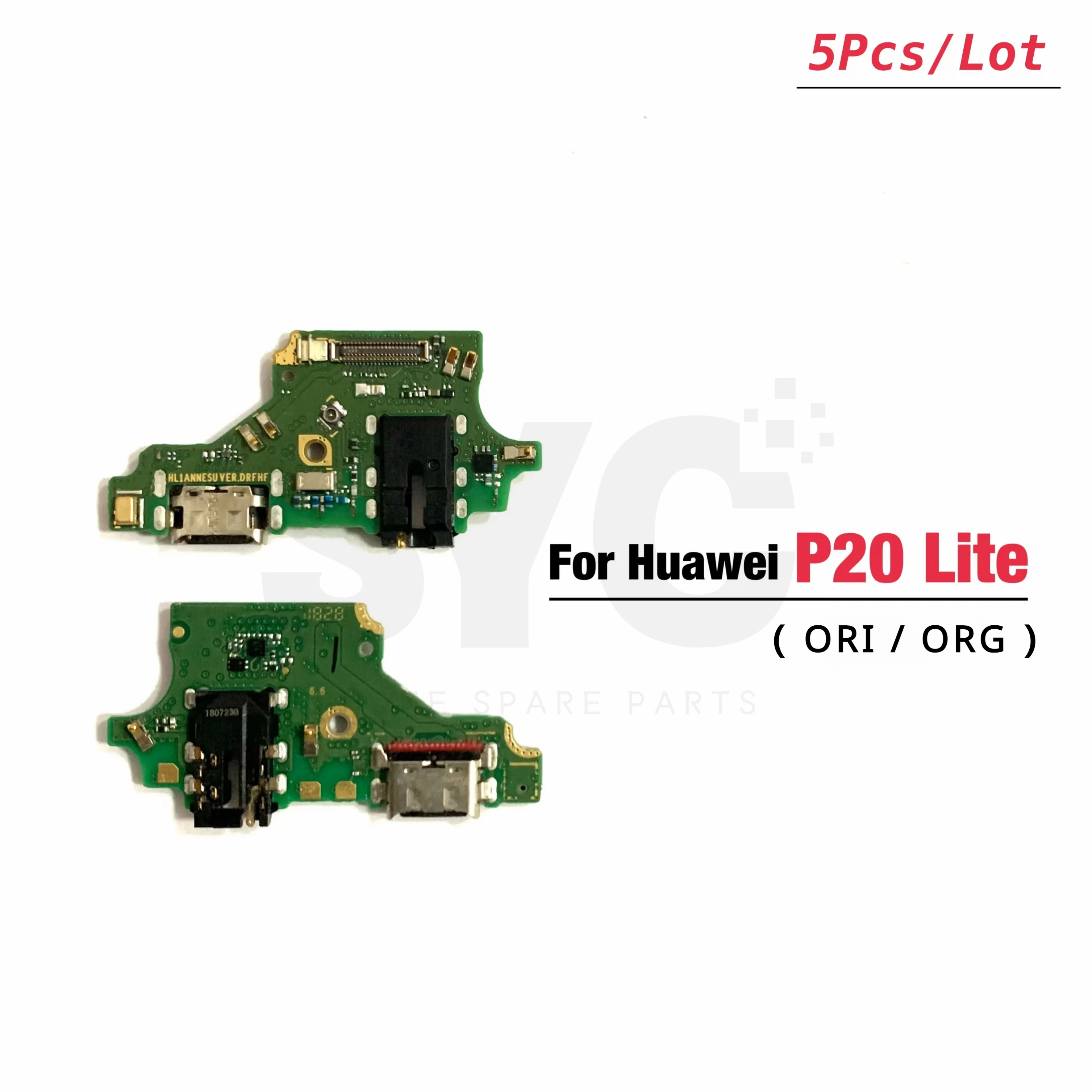 5Pcs/Lot ORI ORG USB Connector Charger Charging Port For Huawei P20 Lite Nova 3E Dock Charge Board Flex Cable