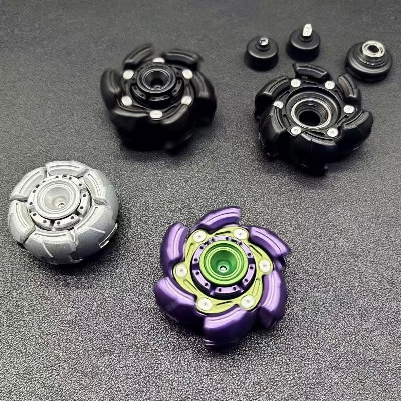 Armadura de explosión de Metal Fidget Spinner juguete de liberación de estrés de Metal giroscopio de explosión mejor Spinner rotación de alta calidad