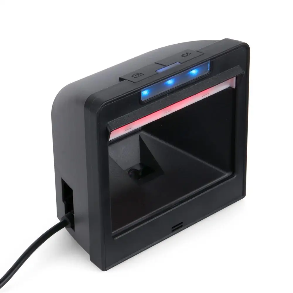 High Speed Desktop QR Code Omnidirectional Barcode Reader Image Scanner