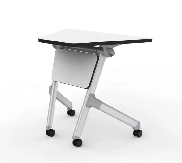 

LS-424BS Office Furniture Workstation Foldable Training Table Meeting Room Table large small folding flip top table