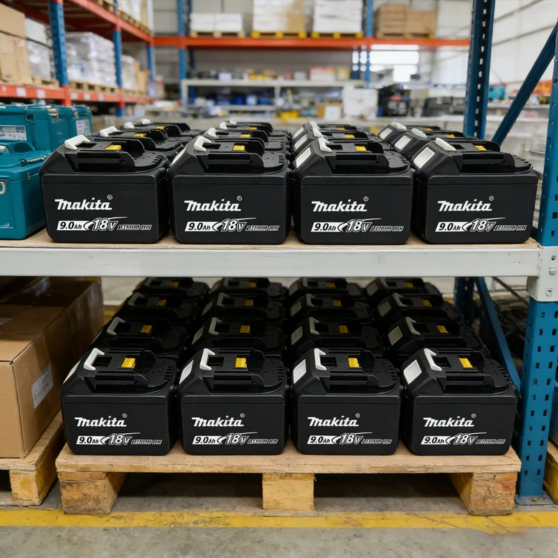 

New 2026 Original Makita 18V lithium battery with three capacities 9.0Ah to meet different needs. Replace the battery