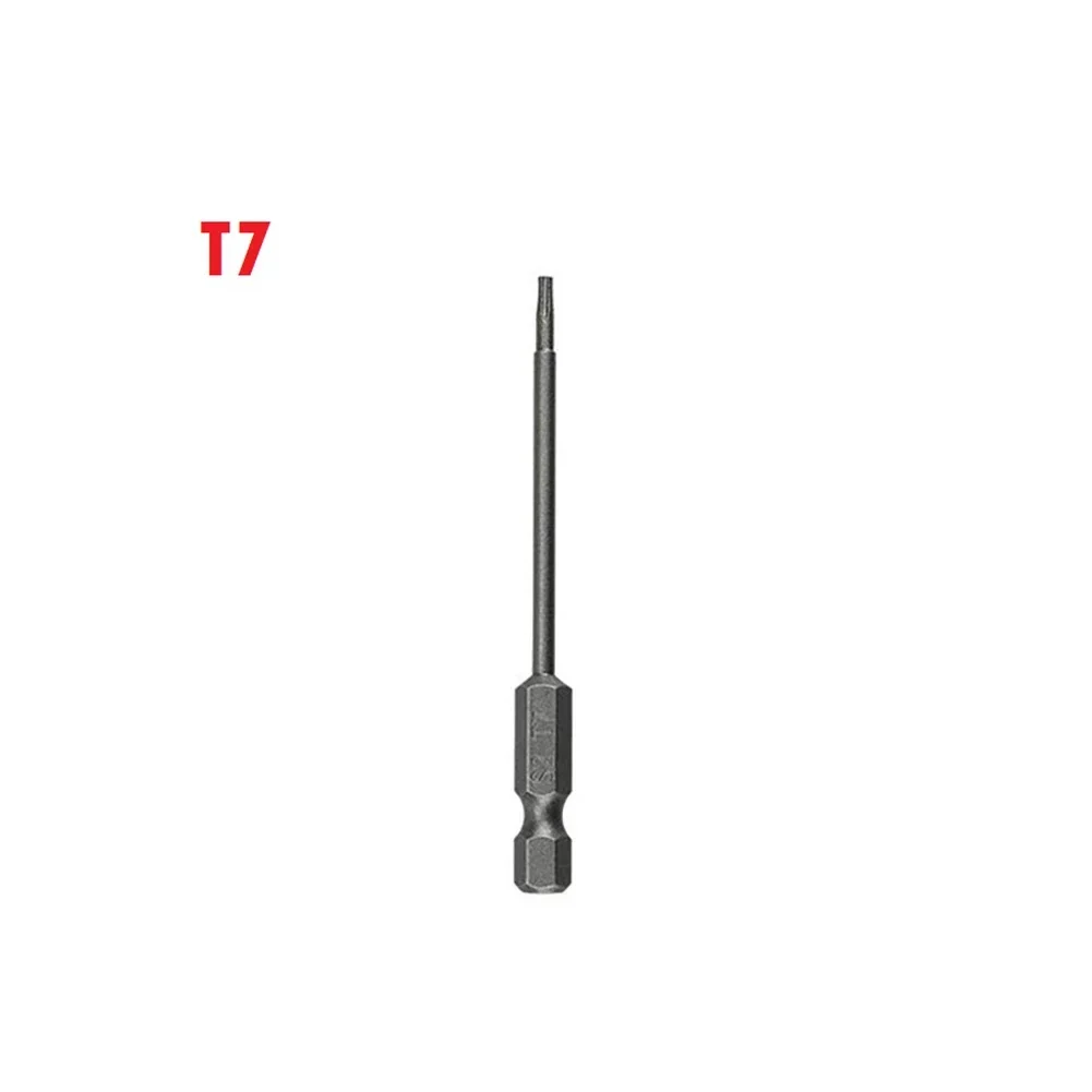 Screwdriver Bit Magnetic T40 Torx Screwdriver Bit 75mm High Quality Alloy Steel for Electric Drill and Air Drills