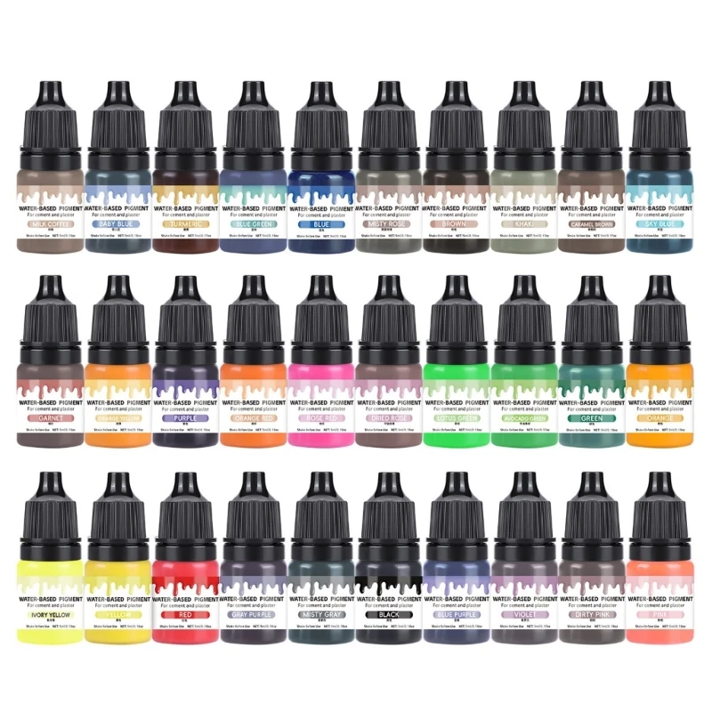 

30 Bright Shades 5ml User Friendly Color Tinting Set For DIY And Artworks