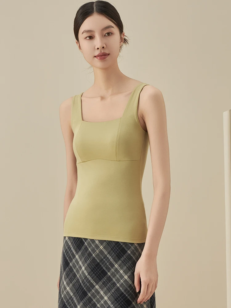 

Женский утепленный бюстгальтер-топ с подкладкой, базовый слой для носки под одеждой, теплый, для весны и осени