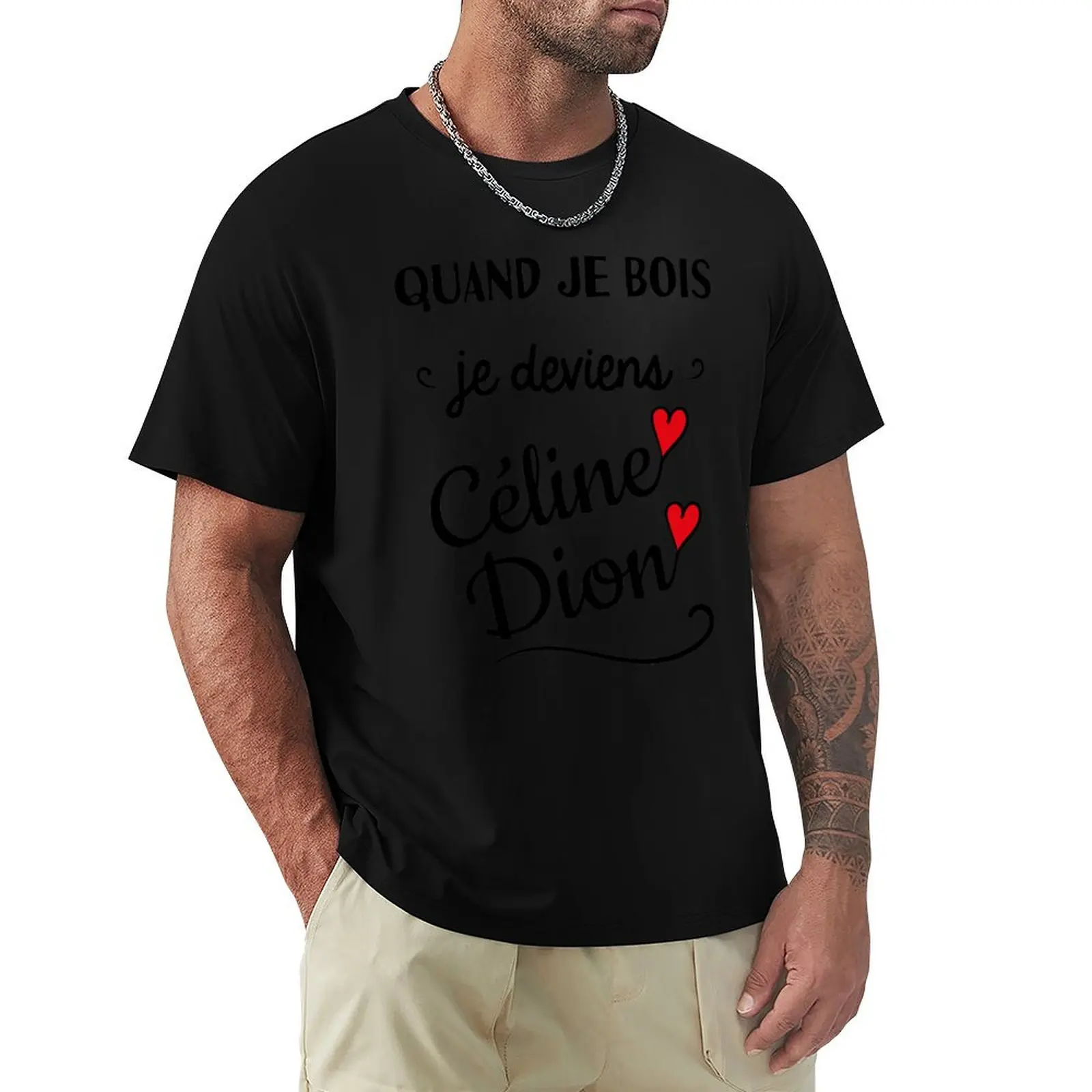 

humor Céline Dion T-Shirt anime shirt plus size tops Louboutins funny meme t-shirts cotton t shirt men