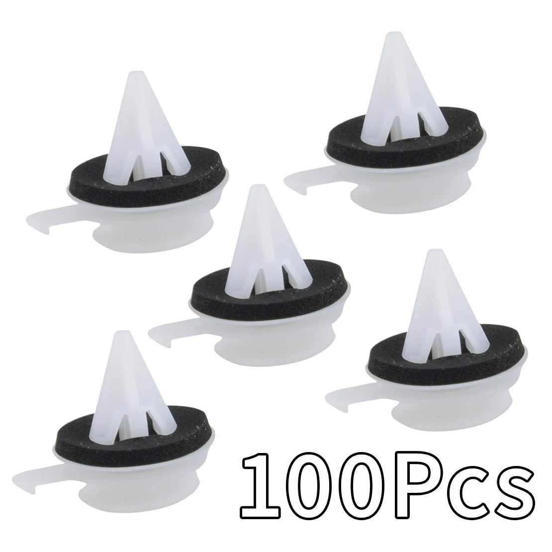 100Pcs Windshield Windscreen A Pillar Post Molding Clip Fastener Fit for Land Rover Range Rover L322 Auveco 22156 IPN00050-AM