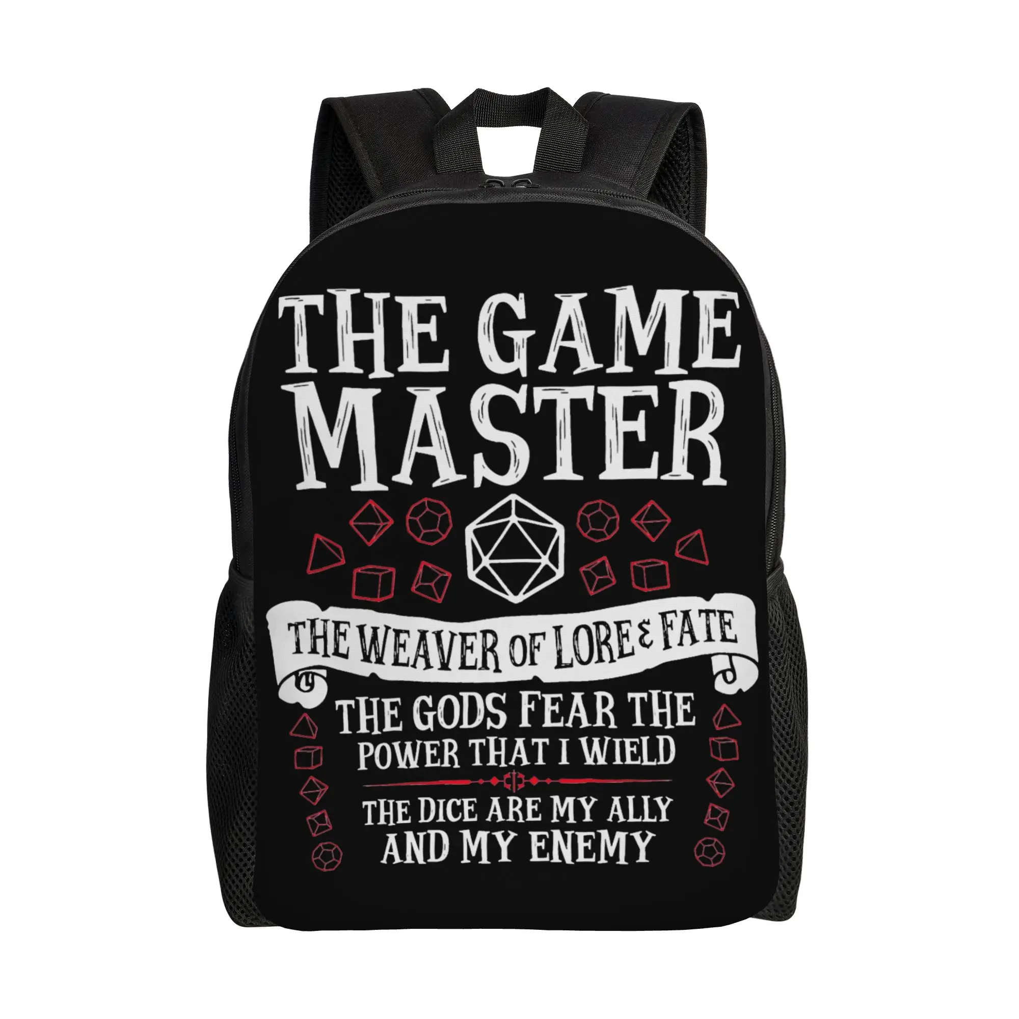 

Рюкзак Game Master Weaver Of Lore Fate Dungeon Dragon, модный студенческий деловой рюкзак, холщовые сумки для ноутбуков, легкие