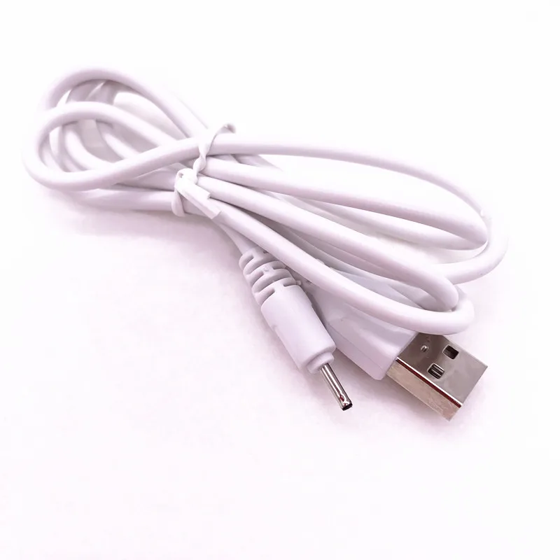 Cabo de Carregamento USB DC 2mm de 1M/3FT para Nokia 5233 5230 5236 5310 5610 5500 5300 5200 5700 5000 5030 5070 5130 5132 5220 BRANCO