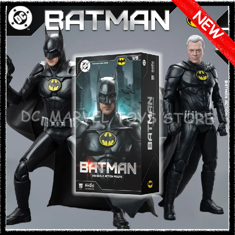 

New Original 1/9 Fondjoy Keaton Batman Realistic Headsculpt Dc Figure Anime Action Figures Pvc Joint Movable Kid Gifts Toys