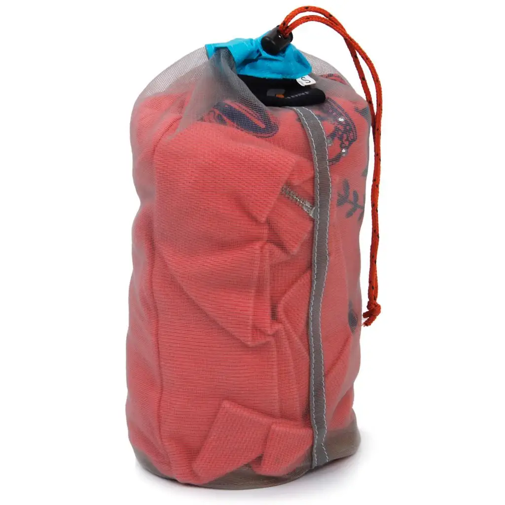 Outdoor Camping Kayaking Drawstring Compression Stuff Sack Mesh XXL