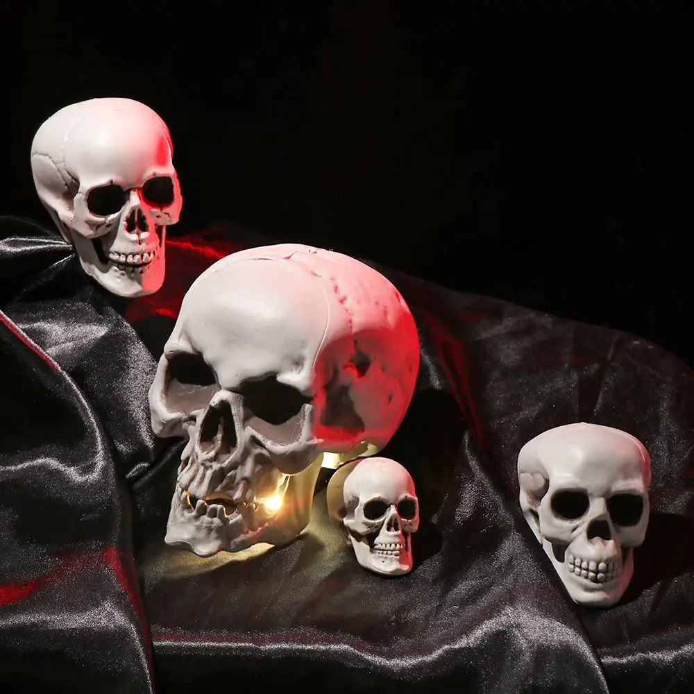 1PC Terrible Game Supplies Home Decor Hanging Decor Skull Head Human Skeleton Halloween Props