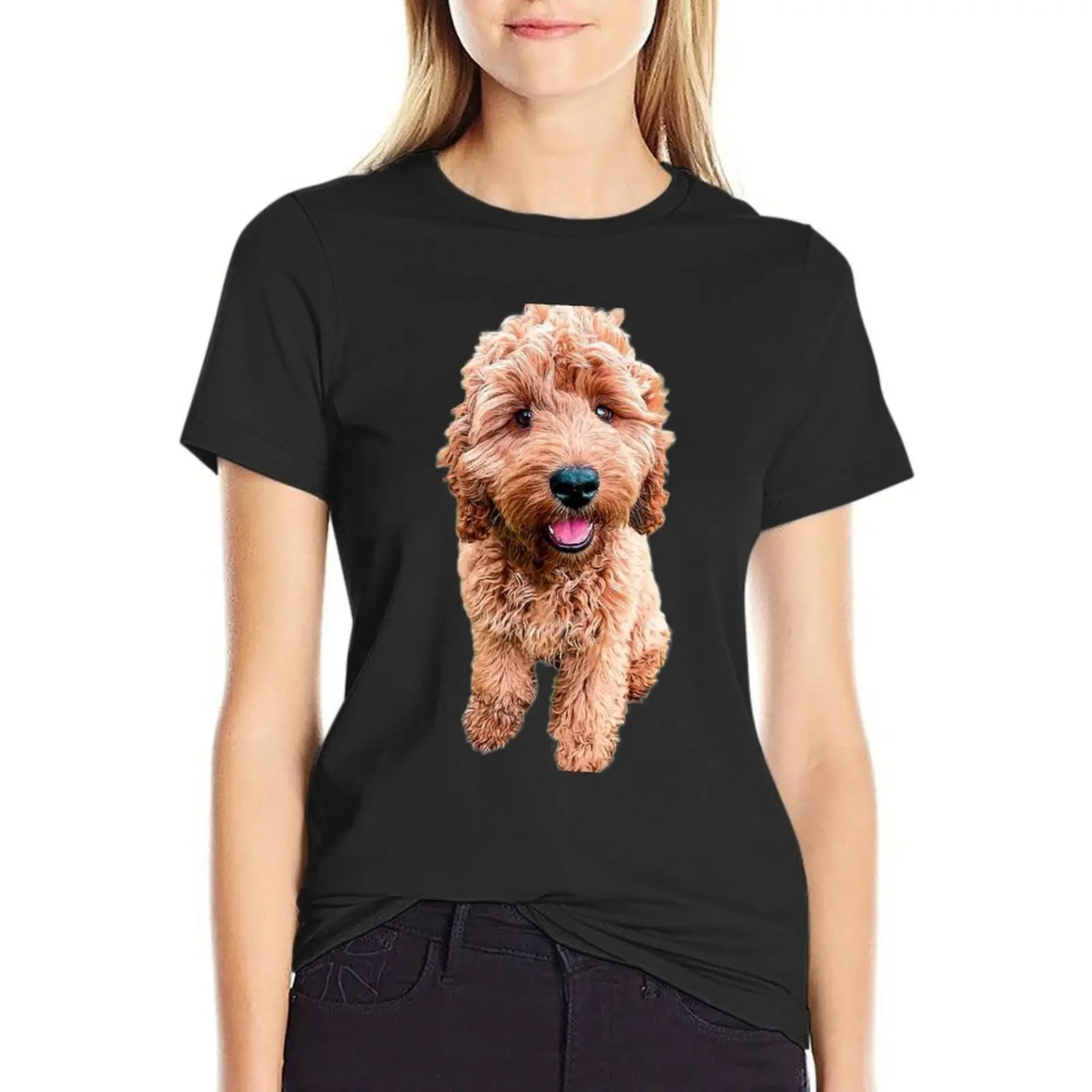 

Cockapoo Cockerpoo Cute Doodle Puppy Dog T-Shirt graphics korean fashion clothes for woman