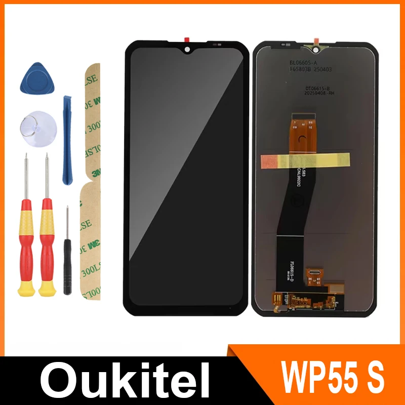 Dla OUKITEL WP35 Pro/WP39 Pro/WP55 Pro/WP55 Ultra/WP55 S/WP62 Pro/WP66 / 6.6' FHD+ wyświetlacz LCD + ekran dotykowy — zdjęcie produktu 5