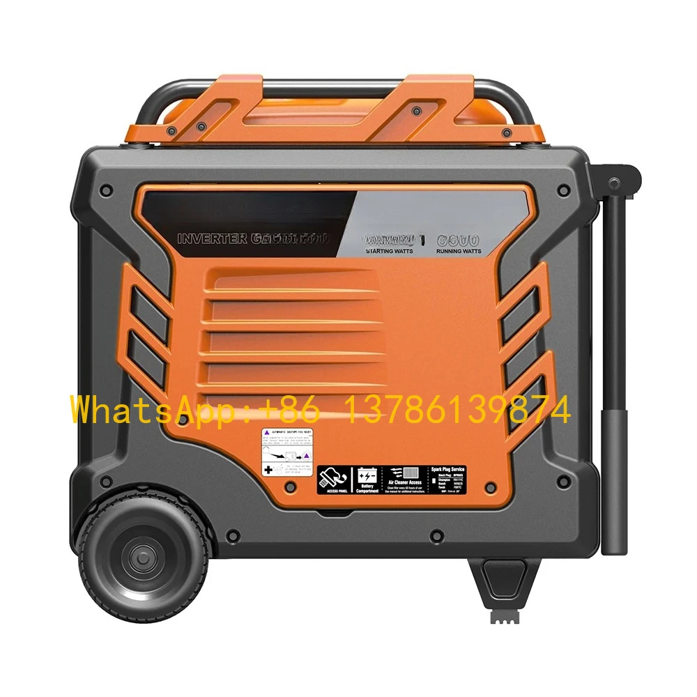 Generator Diam 10KW Kuat Generator Inverter Oline Listrik Daya Tinggi 8KW 230V 50HZ 60HZ