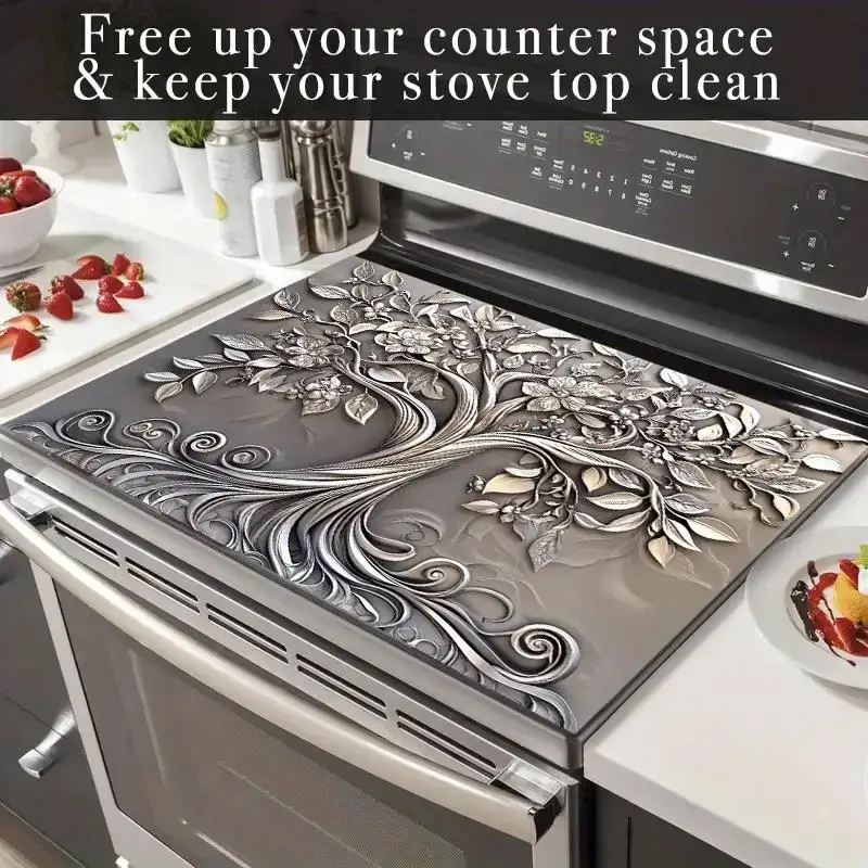 

Heat-resistant stove cover protective sleeve anti-skid and scratch-proof multi-purpose kitchen stove washing machine dryer