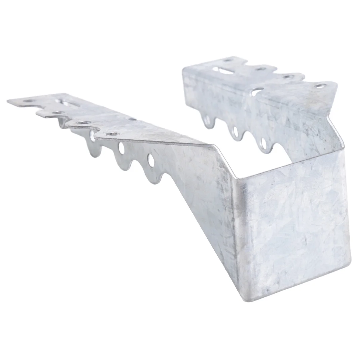 HEIßER 10Pcs 2x6 Joist Aufhänger, Gauge Doppel Scher Gesicht Montieren Joist Aufhänger, hurricane Krawatten für Sparren Krawatte Halterungen für Boden
