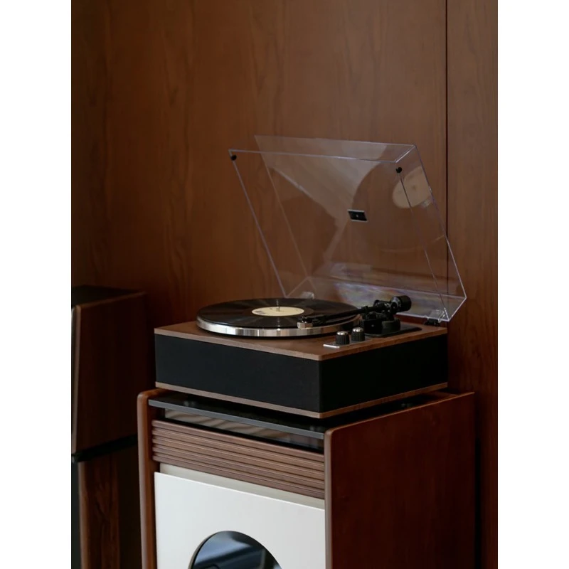 Vinyl record player, retro phonograph, dynamic magnetic bluetooth speaker, birthday housewarming gift, living room ornament.