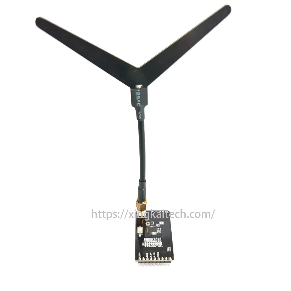 Receptor de vídeo FPV 9CH de largo alcance 1,2G/1,3G VRX 1050MHz a 1380MHz para Dron FPV Quadcopter Skyzone DJI V1 V2 gafas FPV