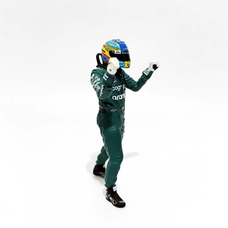 

Масштаб 1:18, 1 шт., модель из смолы, аксессуар для сцены, Испания, побеждающий гоночный автомобиль, водитель, гонщик, экшн-фигурка, коллекция, игрушки для фанатов