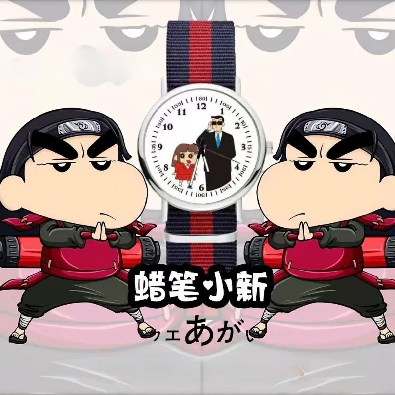 Crayon Shin-chan Nohara Hiroshi Suotome Ai Personality Creative Anime Movie Peripheral Luminous Watch Cartoon Digital Watch Gift