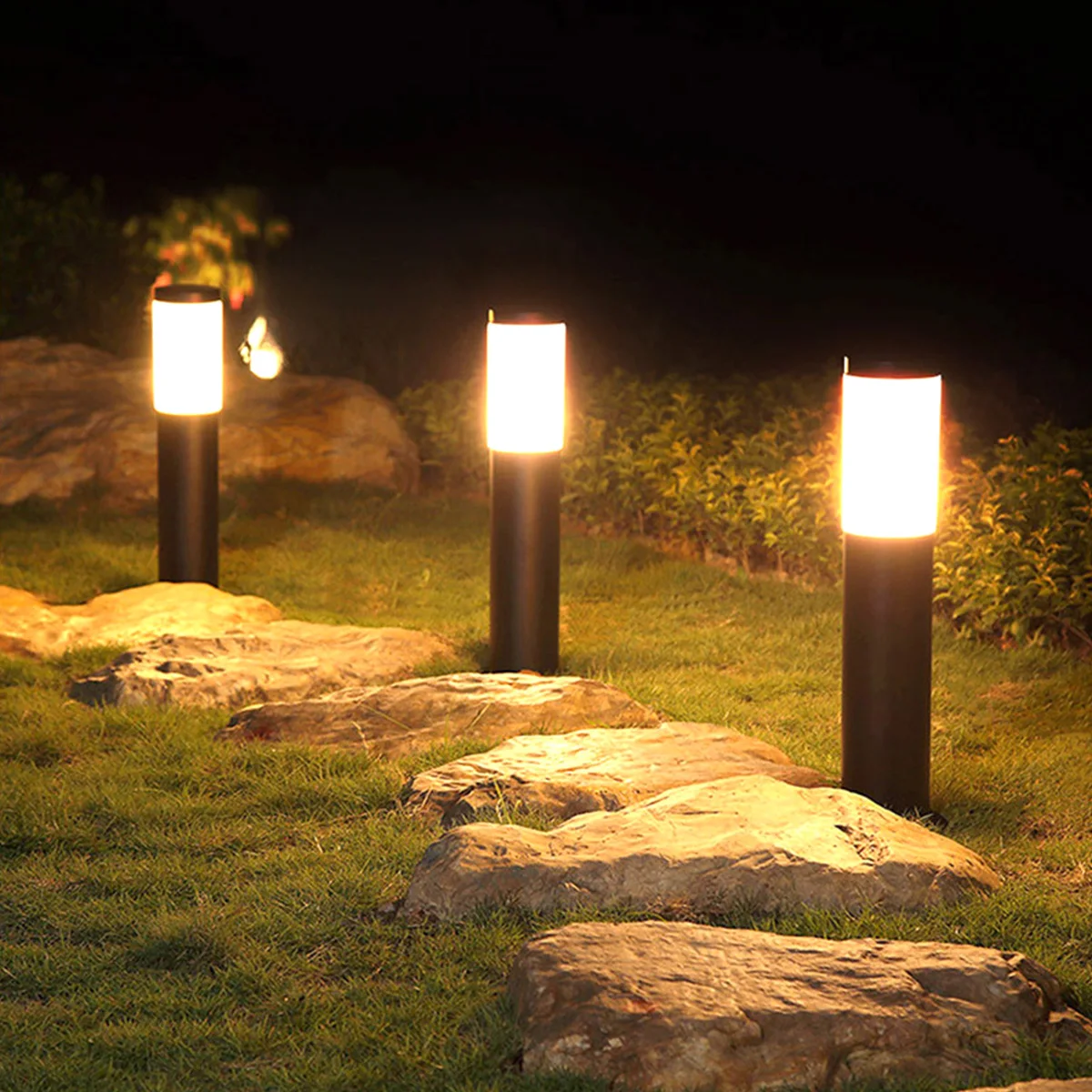 LED Solar Light Outdoor Waterproof Garden Decor Lamp Solar LED Lawn Light For Pavilion Yard Landscape Garden Lawn Lights