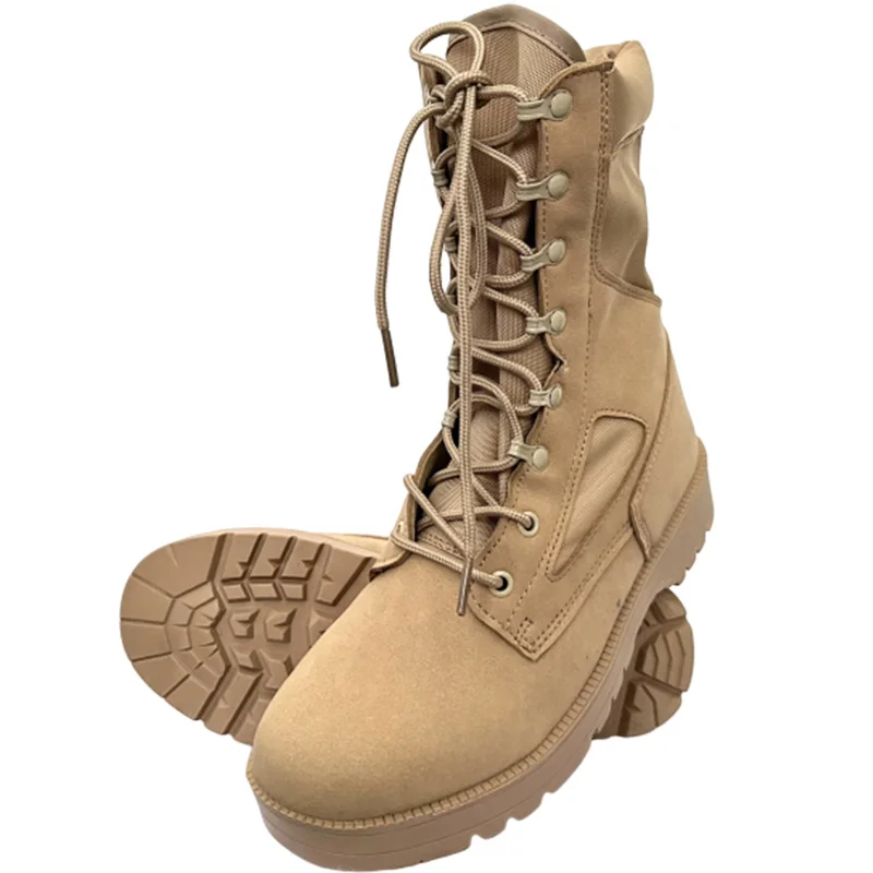 NEW Man Combat Tactical Boots Waterproof Outdoor Hiking Shoes Desert Boots Breathable Male Ankle Boots