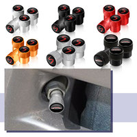 Car Styling 4pcs/set Car Tire Valve Stem Cap Tire Wheel Stem Air Valve Caps For Mini Cooper S JCW Logo R55 R56 R60 F54 F55