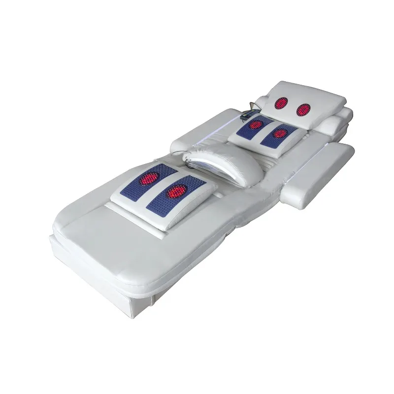 OEM Electric Massage Mattress Memory Japanese & Korean Foam Massage Therapy Mattress With Vibrating Infrared Heating Function