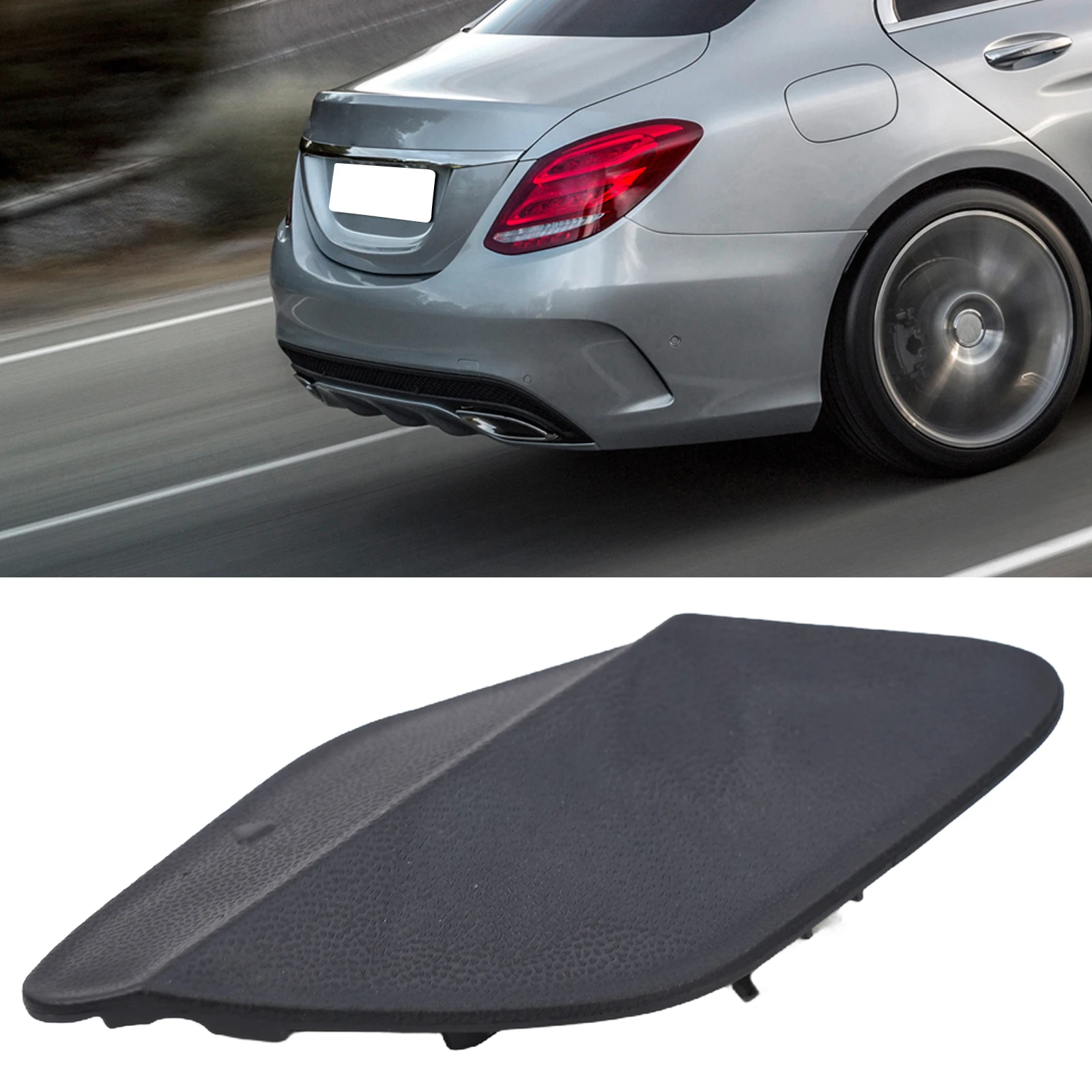 

Крышка фаркопа заднего бампера для моделей Mercedes W166 X166 и без GLE GLS 2015 2019, замена OEM A1668858322