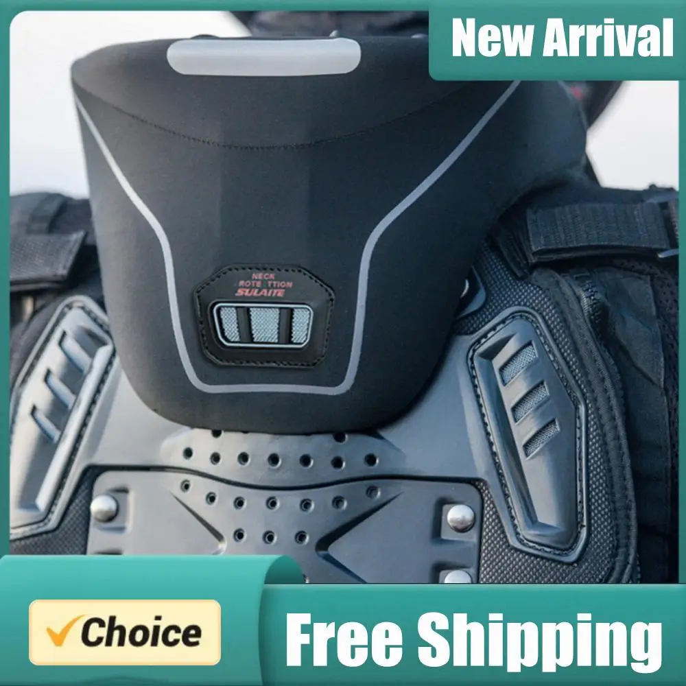 Motorcycle Neck Protection Anti-Shock Protective Motorcycle Neck Brace Anti-Fatigue Spine Neck Pad 3D Cervical Spine Protection