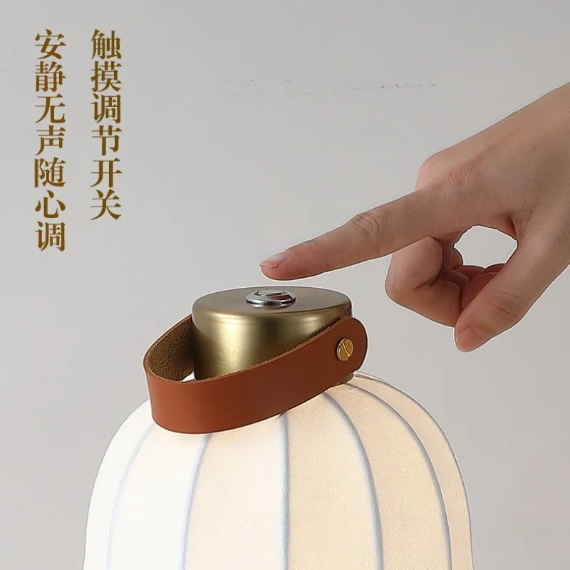 Шелковая настольная лампа, средневековая спальня во французском стиле ретро, новая атмосфера, дизайнер в стиле ваби-саби, прикроватная лампа для главной спальни, элитный класс