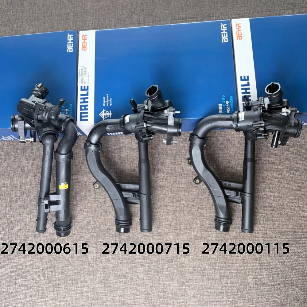 97℃ A2742000015 A2742000615 A2742000715 For Mercedes Benz A205 C205 S205 W205 A207 A238 C207 Engine Coolant Thermostat Assembly