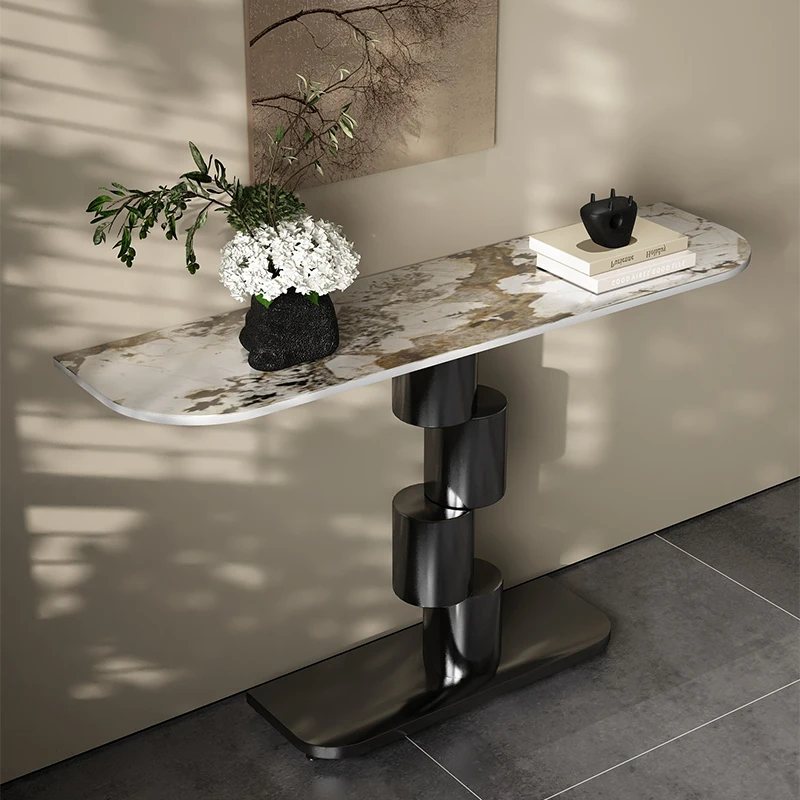 

Entrance Console Tables Drawers Hallway Wood Design Console Table Luxury Mesita Recibidor De Entrada Living Room Furniture