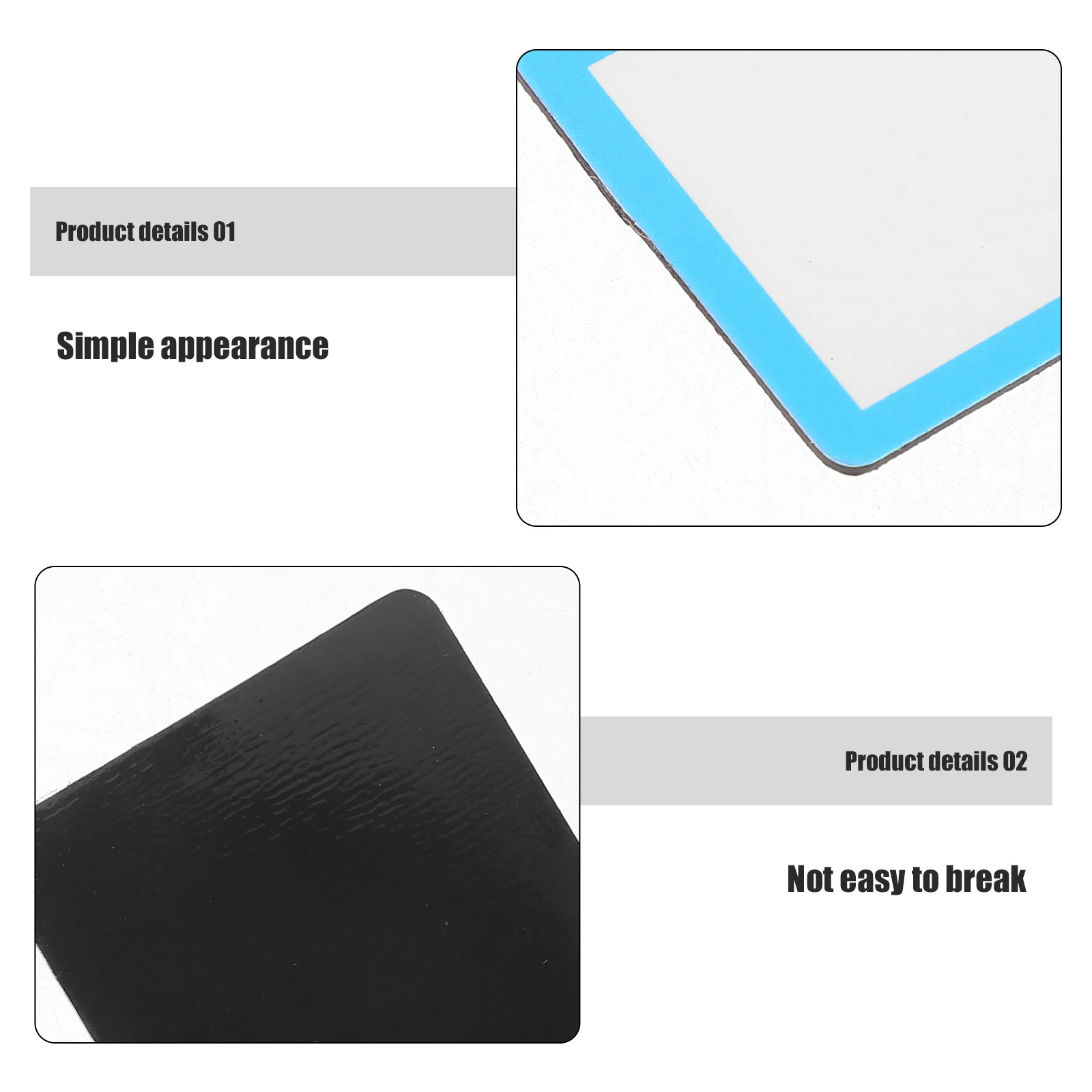 40 قطعة من علامات الأسماء المغناطيسية القابلة للكتابة، ملصقات المسح الجاف الملونة للسبورة البيضاء للاستخدام المنزلي، مغناطيس المسح الجاف #6