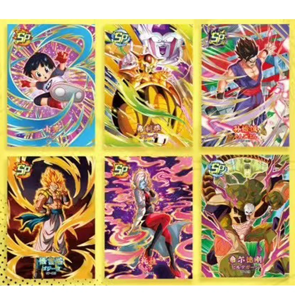 Dragon Ball Cartas Comerciais para Crianças, Booster Box Anime, Jogo de Cartas de Coleção, Edição Comemorativa, Editio TCG, Akira Toriyama