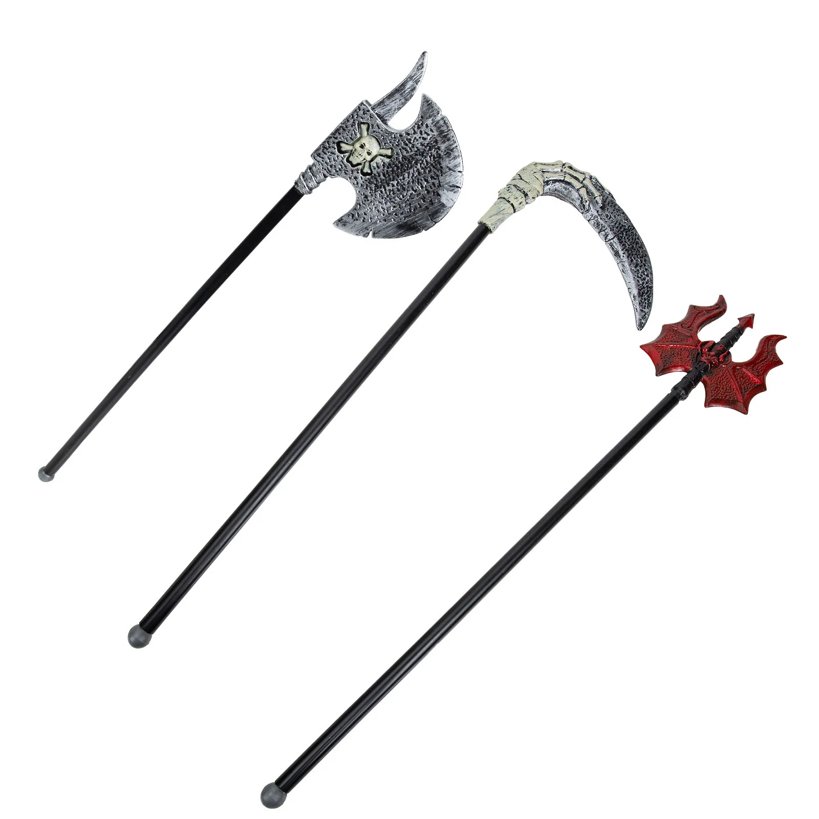 3 Pcs Halloween Props Children’s Toys for Kids Plastic Festival Cosplay Childrens