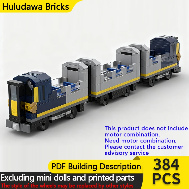 

Модель городского автомобиля MOC, строительные кирпичи, класс 44, EMU, железнодорожный поезд, модульная технология, детские праздничные подарки, сборные игрушки, костюм