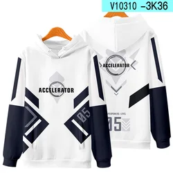3D Anime Toaru Kagaku No Railgun A Certain Magical Index Accelerator Misaka Mikoto Cosplay Costume Unisex Hoodies Sweatshirts