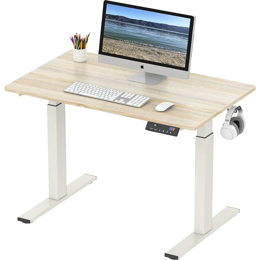 Memory Preset Electric Height Adjustable Standing Desk, 40 x 24 Inches