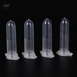 100pcs 2ml Micro Centrifuge Tube Vial Clear Plastic Vials Container Snap Cap