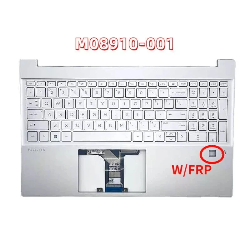 

Новая верхняя крышка для HP Pavilion 15-EH 15-EG с подсветкой клавиатуры M08910-001