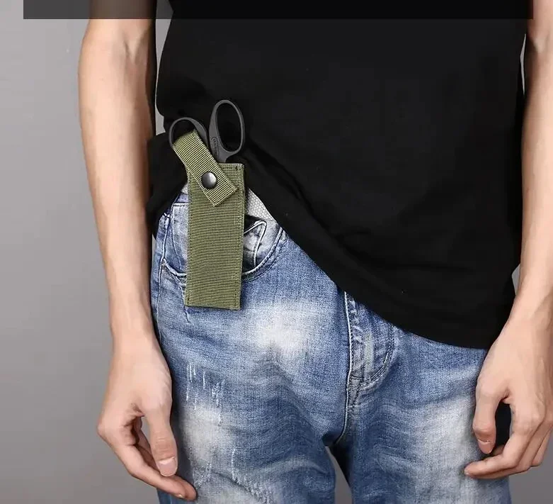 التكتيكية مول مقص طبي الحقيبة مصباح يدوي سكين الحافظة EMT حامل المشي لمسافات طويلة الصيد الملحقات EDC أداة الخصر حقيبة