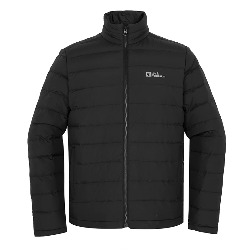 

Мужская куртка 3-в-1 Jack Wolfskin для спорта на открытом воздухе, повседневная удобная пуховая куртка, пальто с капюшоном 5121332-6000