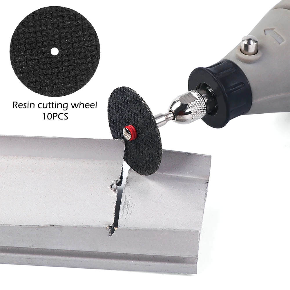 Diamond Saw Blade Abrasive Cutting Disc Set With Mandrels Grinding Wheels For Dremel Accesories Metal Cutting Rotary Tool